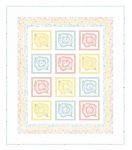 Little Chicks Flannel Rose Buds Quilt Kit Maywood Studio