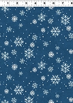 Quilt Minnesota 2026 Y4890 93 Light Navy Digital Snowflakes Clothworks