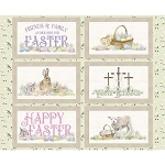 Monthly Placemats PD12406 April Panel Riley Blake