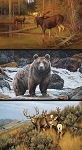 Majestic in Nature Pillow Panel PD15983 24 Inch Digital Riley Blake