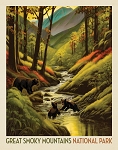 National Parks PD16132 36 Inch Digital Panel Great Smokey Mountains Rigley Blake