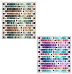 New Stonehenge Gradations Ombre Staggered Strips Quilt Kit Northcott