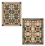 Rooted Stonehenge In the Forest Fresh Air Tan Color Quilt Kit