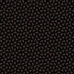 Midnight Cheddar R172085D Black Dot Leaf Marcus Fabrics