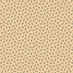 Midnight Cheddar R172085D Cream Dot  Leaf Marcus Fabrics