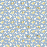 Aunt Grace Rock My Baby 30s Print R351872 Blue Marcus Fabrics