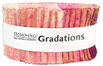 New Stonehenge Gradations Marrekech 24 Jelly Roll Strip Northcott