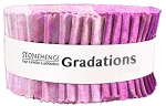 New Stonehenge Gradations Muse 28 Jelly Roll Strip Northcott
