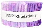 New Stonehenge Gradations Mystic 88 Jelly Roll Strip Northcott