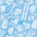 AMNSH 2025 SH187 510 Tossed Skating Blue Sky Island Batik