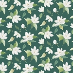 Sweet Magnolia Digital 5368 DG Magnolia Toss P and B Textiles