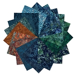 Hoffman Batik Fat Quarter Bundle Wade 18 FQs
