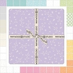 Kimberbell Basics Flannel Sweet Dreams 5 Inch Square Charm Pack Maywood Studio