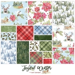 Joyful Winter Digital 5 Inch Charm Squares Pack Clothworks