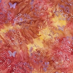 Sunrise Vista 19660 302 Poppy Arstisan Batiks Robert Kaufman