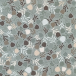 Gentle Night Flannel 22367 184 Charcoal Robert Kaufman