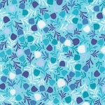 Gentle Night Flannel 22367 70 Aqua Robert Kaufman