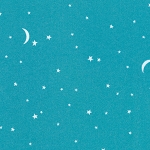 Gentle Night Flannel 22369 70 Aqua Robert Kaufman