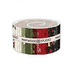 Holly Jolly Flannel Jelly Roll Strip Sets Maywood Studio