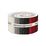 Woolies Flannel Winterberries Jelly Roll Strips Maywood Studio
