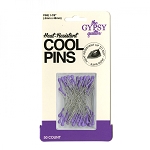 Cool Pins Heat Resistant 50 Count Purple Gypsy Quilters