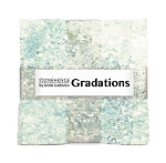 New Stonehenge Gradations Blue Planet 48 10 Inch Layer Cake Tile Square Northcott