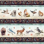 Forest Tales V5205 16 Sky Border Print Digital Hoffman