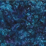 Bali Batik Mixed Floral Leaves W2578 40 Iris Hoffman