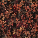 Bali Batik Leaves W2585 533 Nightshade Hoffman