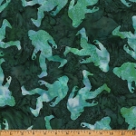 Bigfoot Silhouette Bali Batik X2643 60  Hunter Hoffman