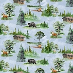 Back Country Y3854 87 Light Denim Digital Scenic Toile Clothworks