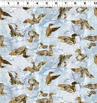 Quilt Minnesota 2025 Digital Loons Y4502 65 Caramel Clothworks