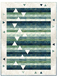 New Stonehenge Sprinkled Blue Planet Quilt Kit Northcott