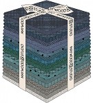 Easy Cakes Quilt Kit Flannel Woolies Stormy Seas F18505 BG Maywood Studios
