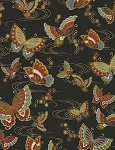 Zen CM5109 Black Butterflies, Timeless Treasures