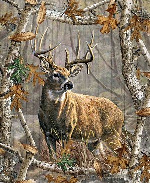 Realtree 10517 X Deer Panel 