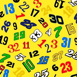 Fast Track 1175 44 Yellow Numbers, Henry Glass 