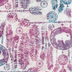 Catching Dreams 121918885 Dream Catcher Buffalo Mixed Berry, Island Batiks 