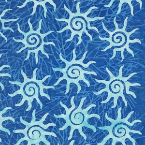 Prairie Skies 121925530 Sun Bluebird Island Batiks 