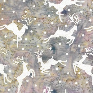 Plum Pudding 122011905 Flyer Deer Aurora Island Batik 