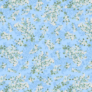 Daisy Delight 12462 50 Wild Flower Blue Multi Kanvas 