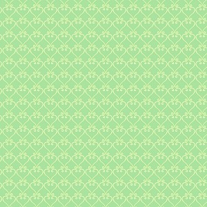 Spring Garden Gnomes 12634 44 Green Heart Trellis Kanvas 