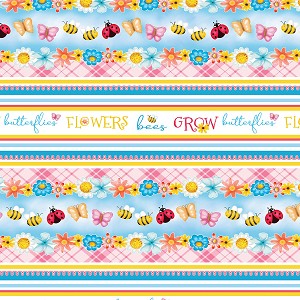 Sunshine Days 14324 99 Stripe Multi Benartex 