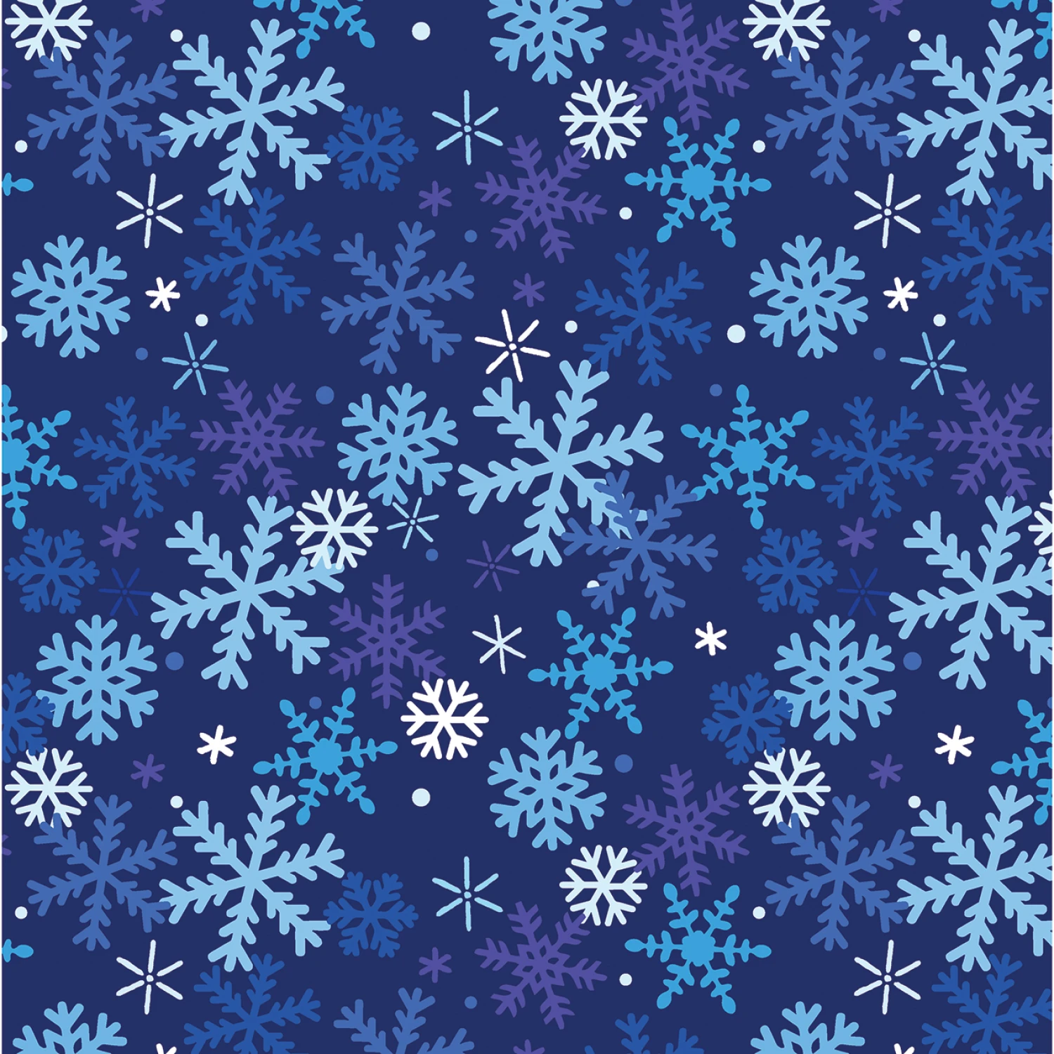 Winter Wonders Flannel F14823F 57 Navy Benartex 