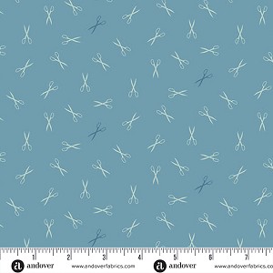 Sewing Bird Laundry Basket 1612 B Andover Fabrics 