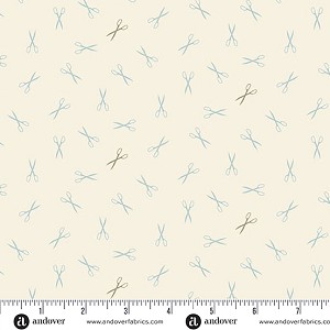 Sewing Bird Laundry Basket 1612 L Andover Fabrics 
