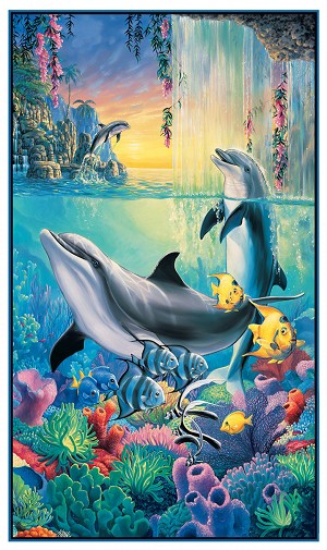 Dolphin Falls 1612E 24 Inch Digital Panel Elizabeth Studio 