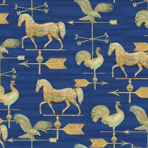 Patriotic Summer 17350 Navy Weathervane 3 Wishes 