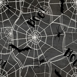 Spooky Night 18112 Charcoal Spider Webs 3 Wishes 
