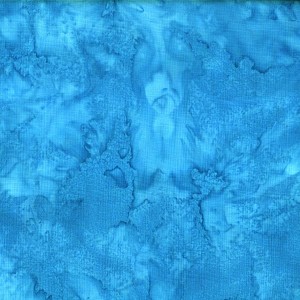 Hoffman Bali Batik Hand dyed Watercolors 1895 136 Peacock 